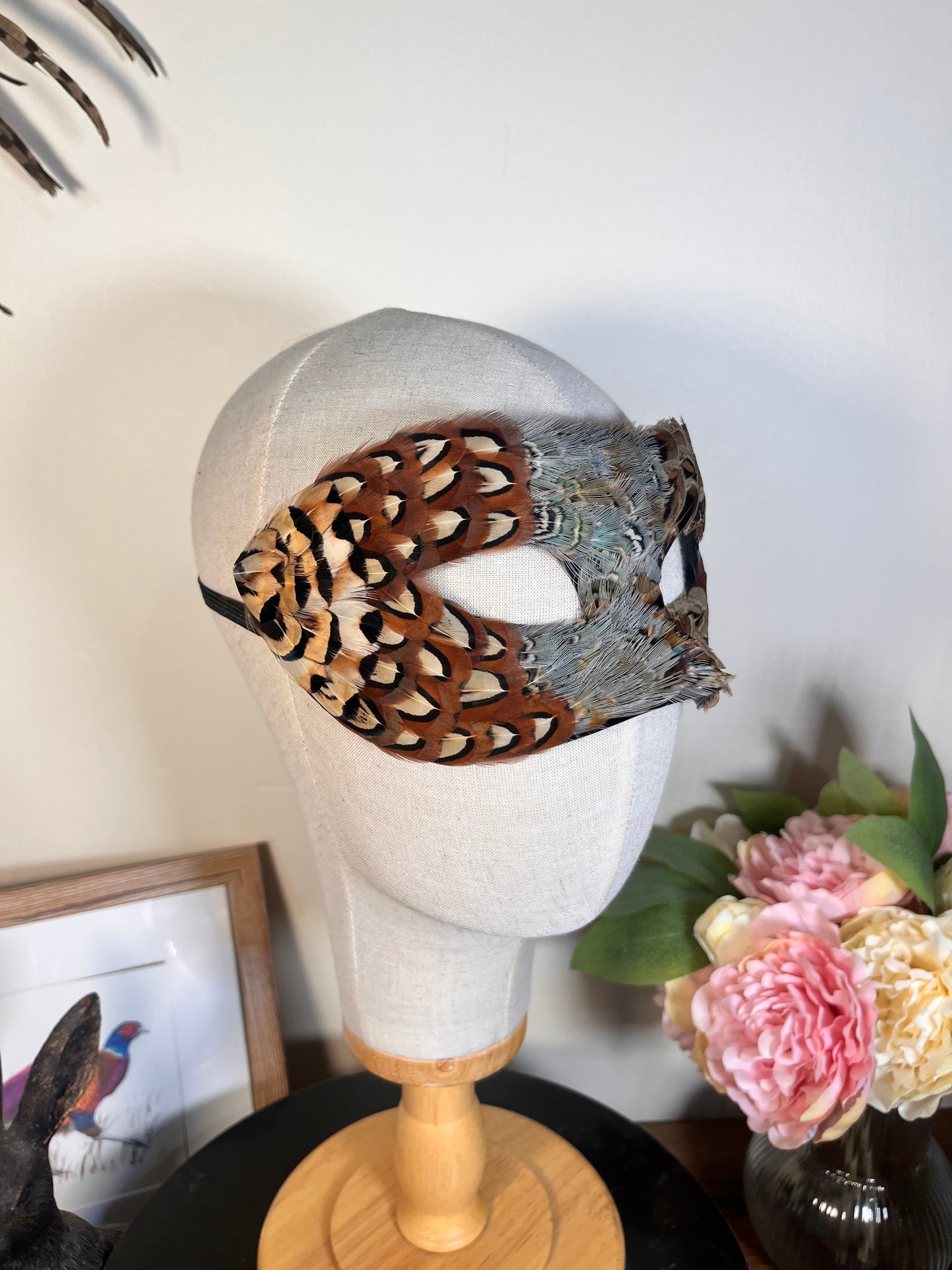 Full Feather Masquerade Mask