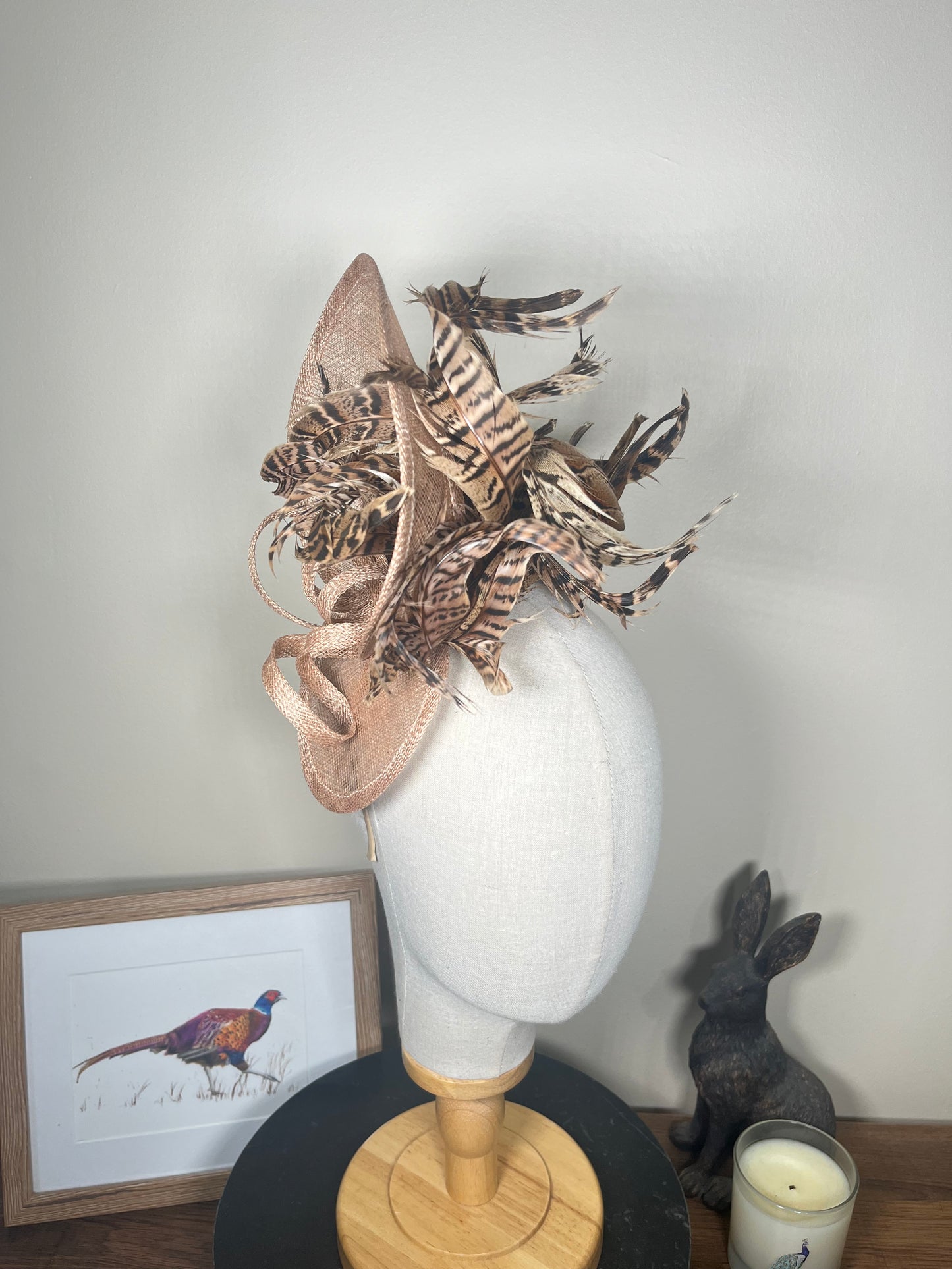 Hen feather Fascinator
