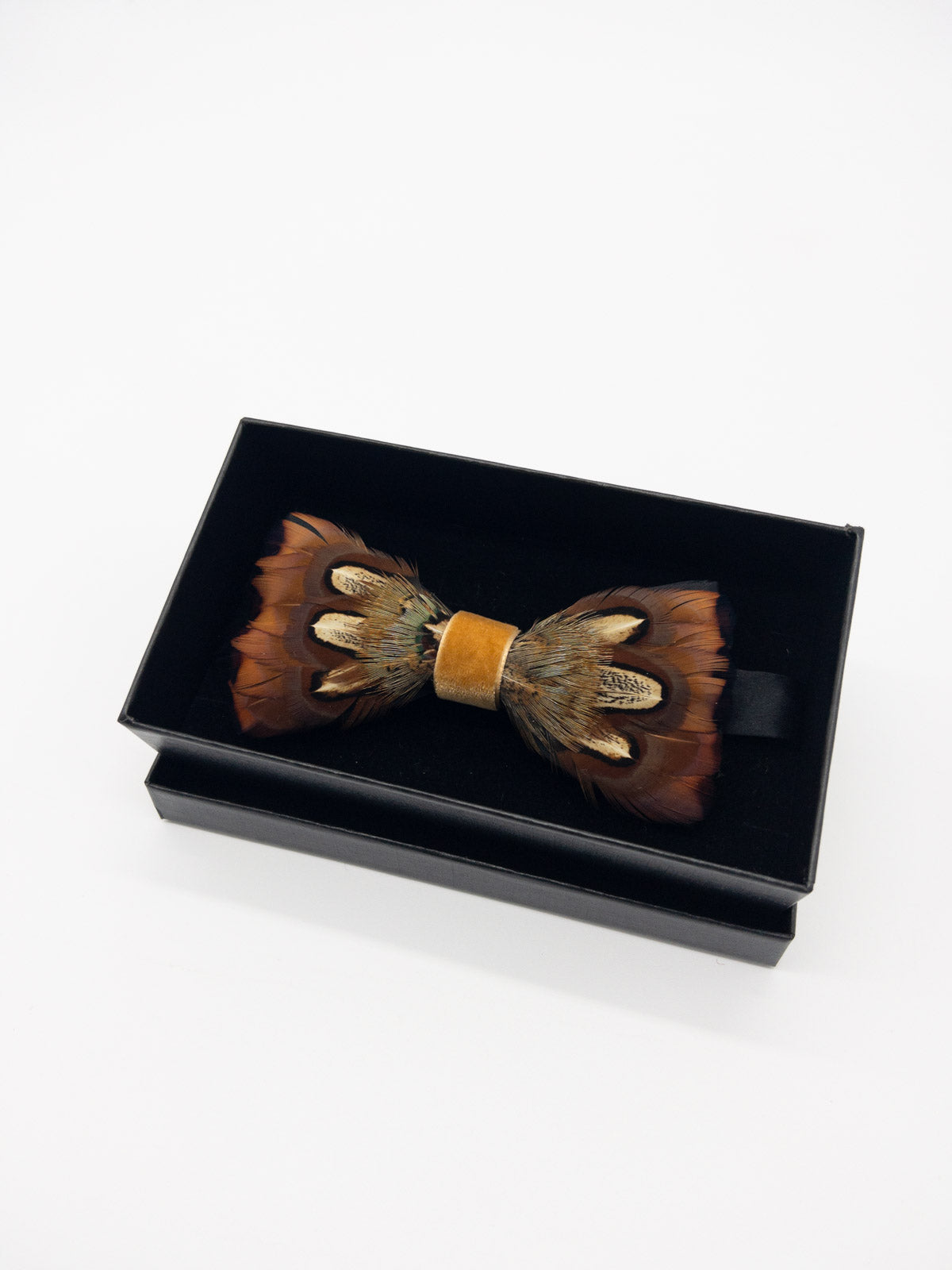 The Balmoral - Luxury Feather Bow Tie