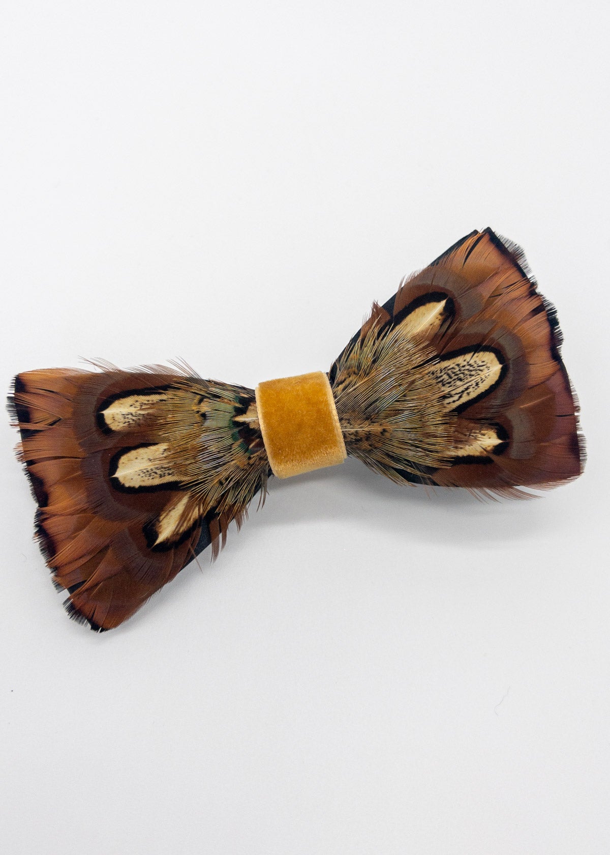 The Balmoral - Luxury Feather Bow Tie