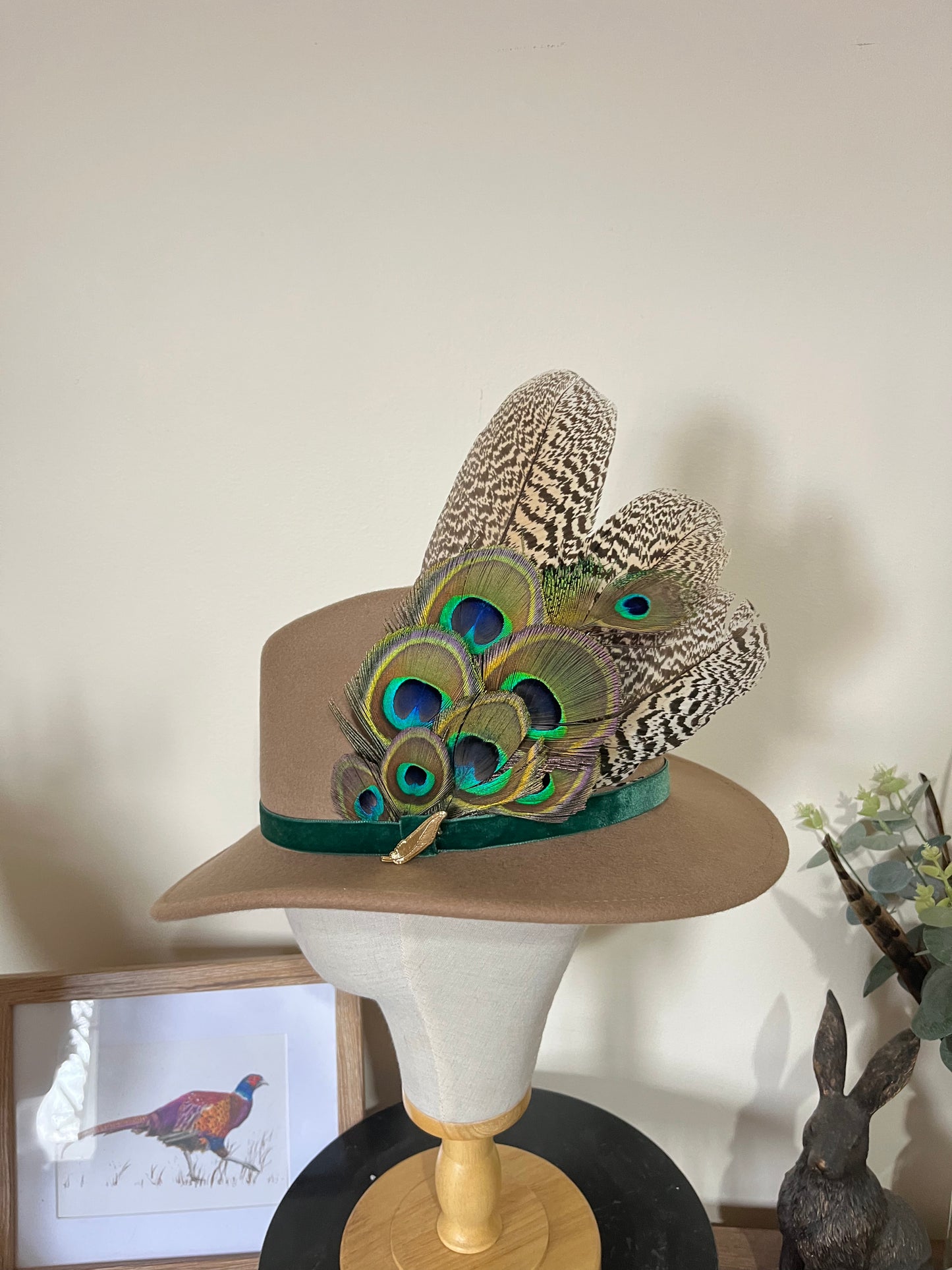 The Isabella in Camel (Peacock Feathers)