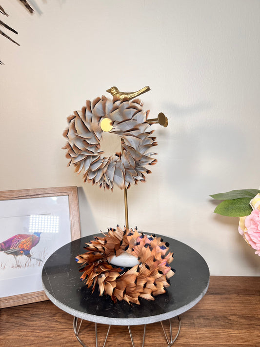 Small Feather Wreath