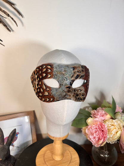 Full Feather Masquerade Mask