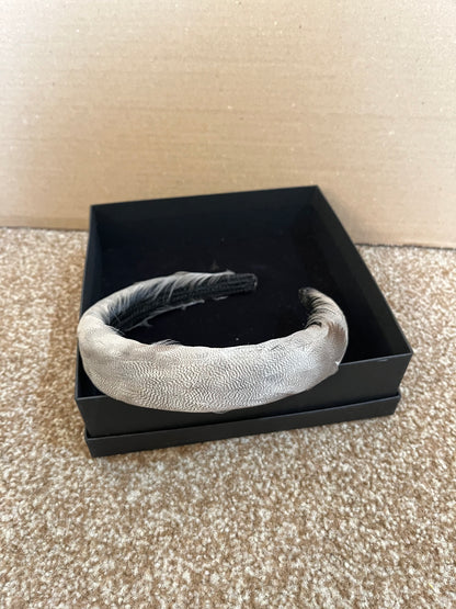 Matilda - Duck Feather Alice Band - Sample