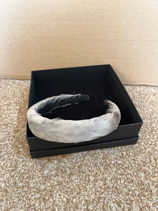 Matilda - Duck Feather Alice Band - Sample