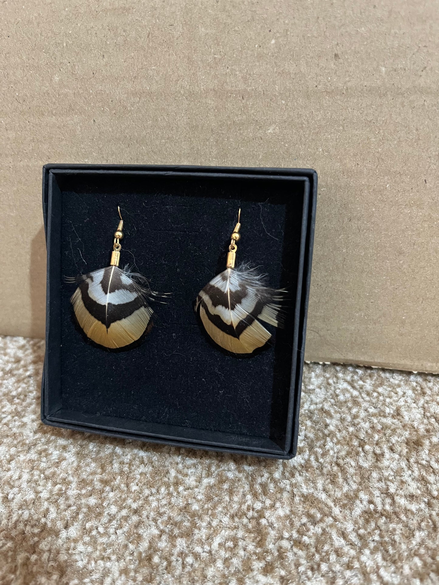 Reeves Pheasant Earrings - Sample