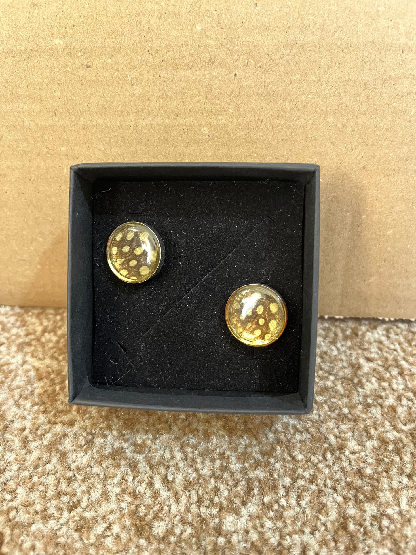 Guinea Fowl Cufflinks - Seconds