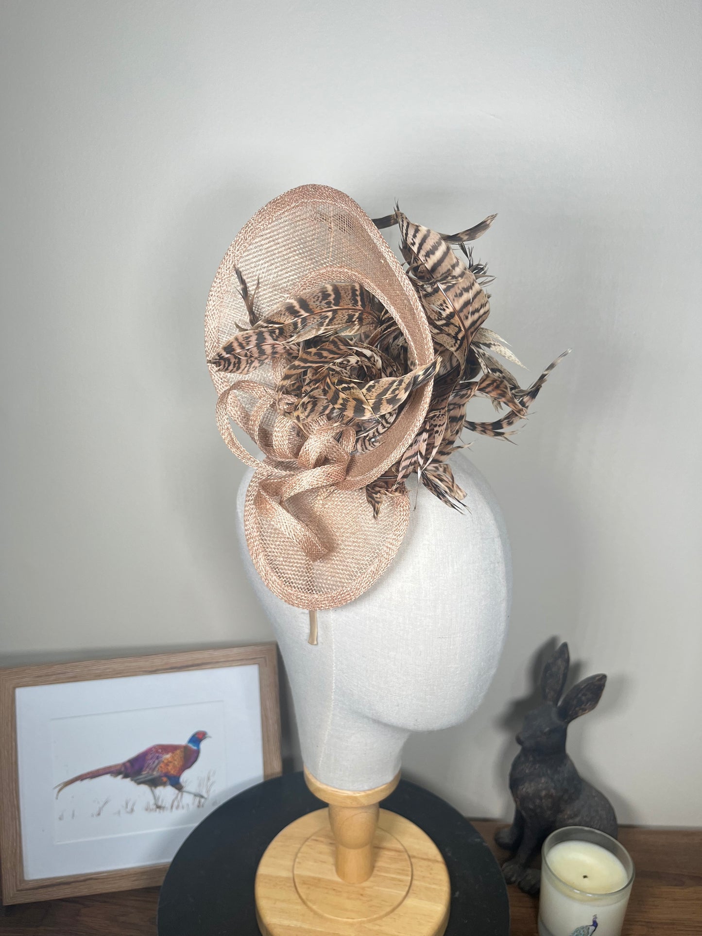 Hen feather Fascinator