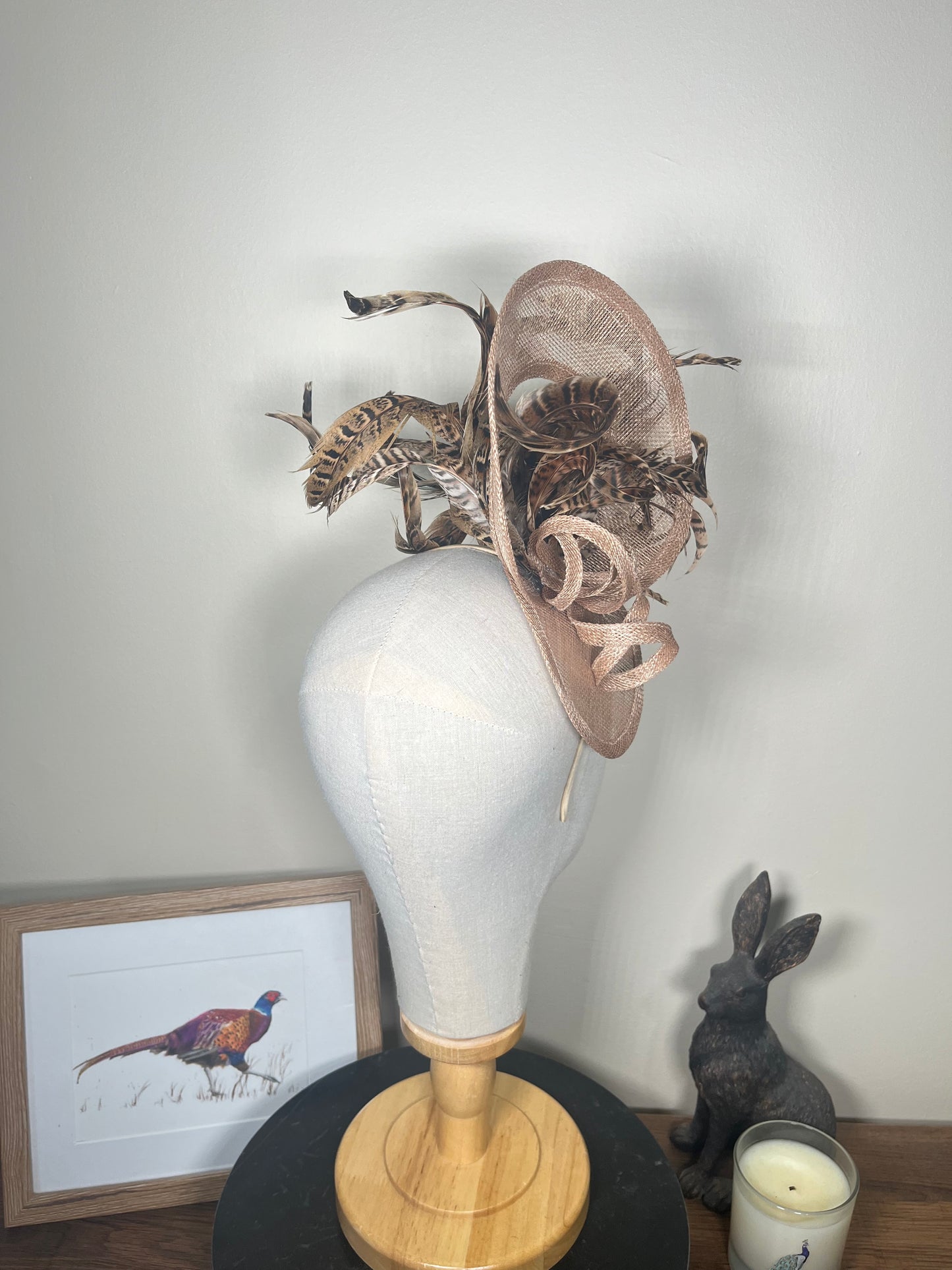 Hen feather Fascinator