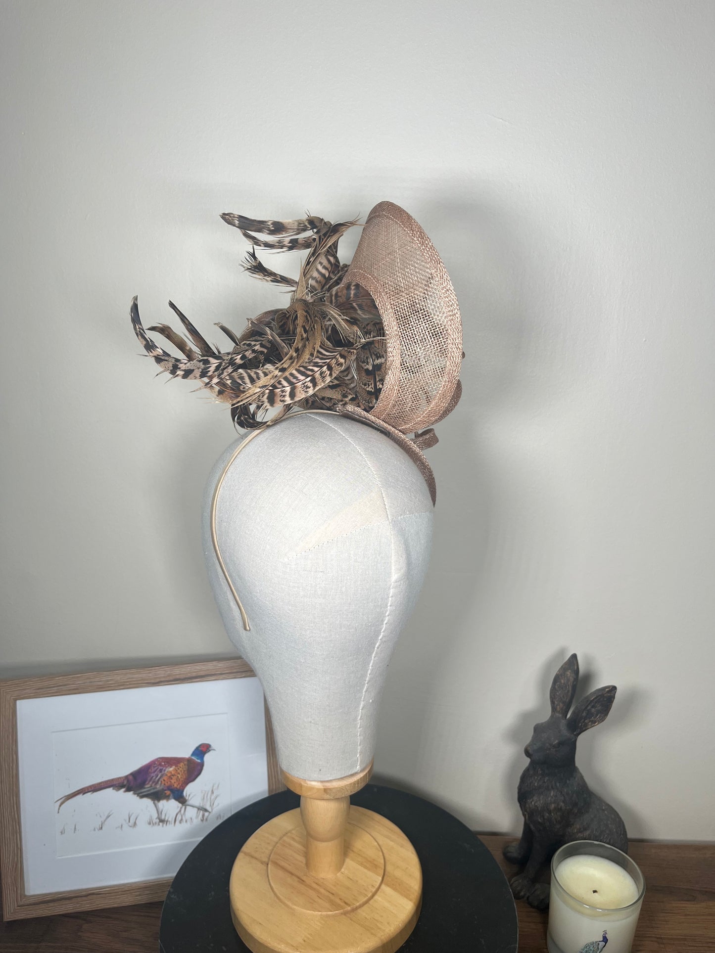 Hen feather Fascinator