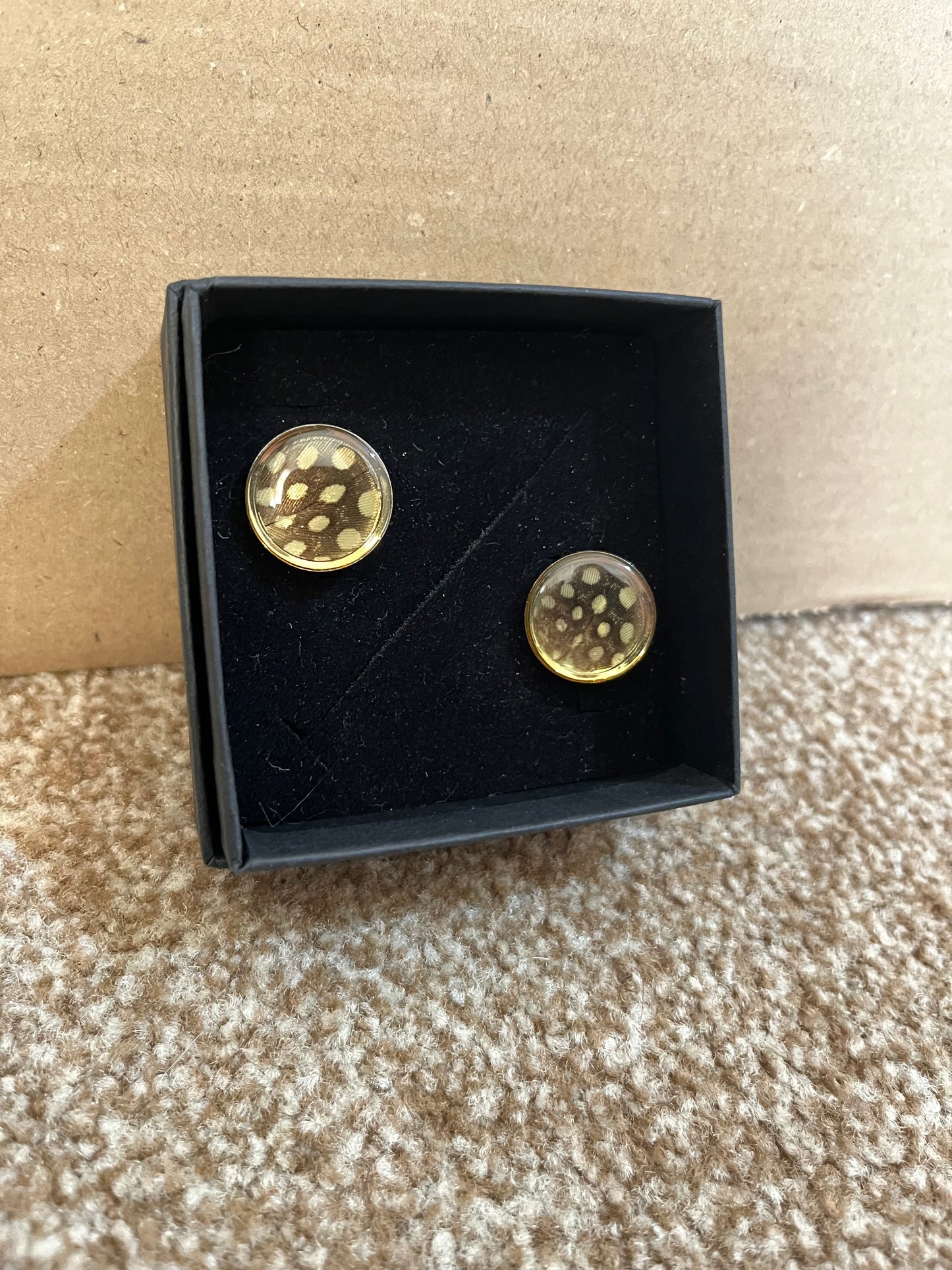 Guinea Fowl Cufflinks - Seconds