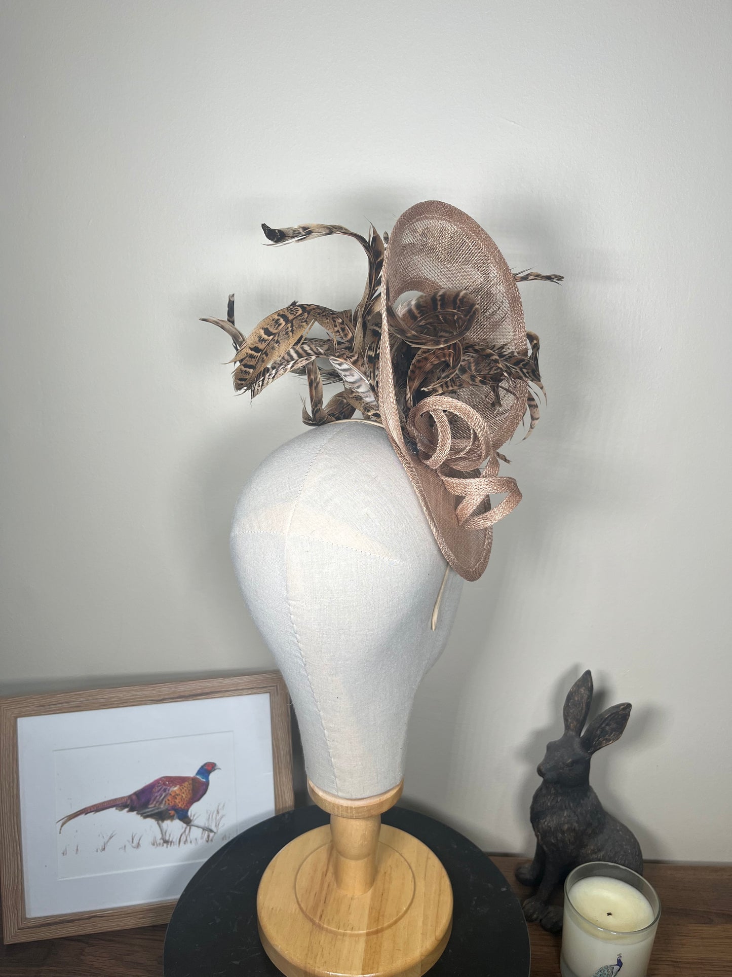 Hen feather Fascinator