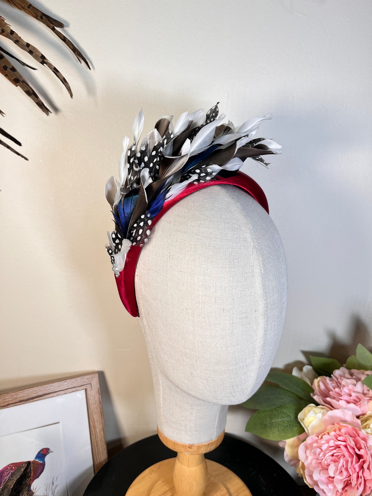 Duck and Guinea fowl Alice Band