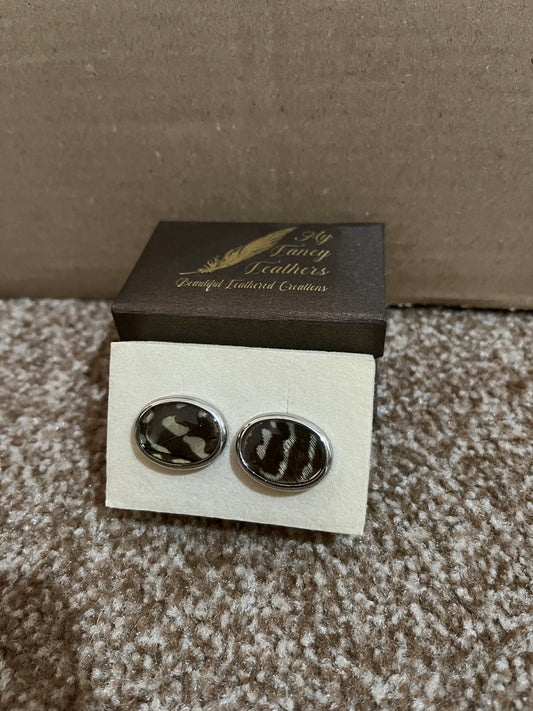 Guinea Fowl Cufflinks - Seconds