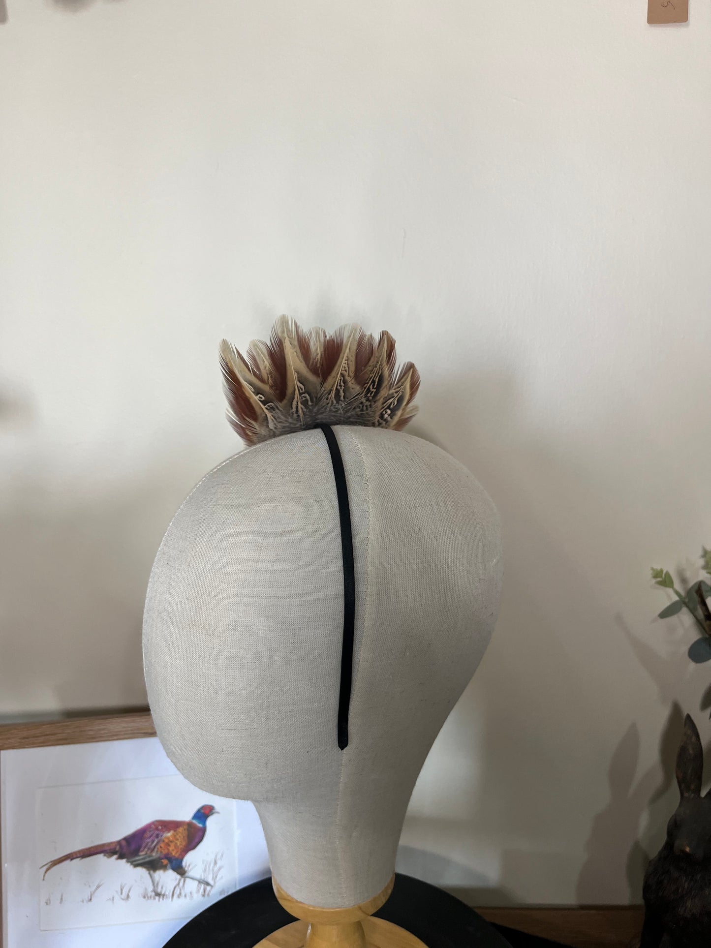 Pheasant Feather Fascinator