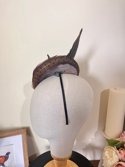 Pheasant Feather Fascinator