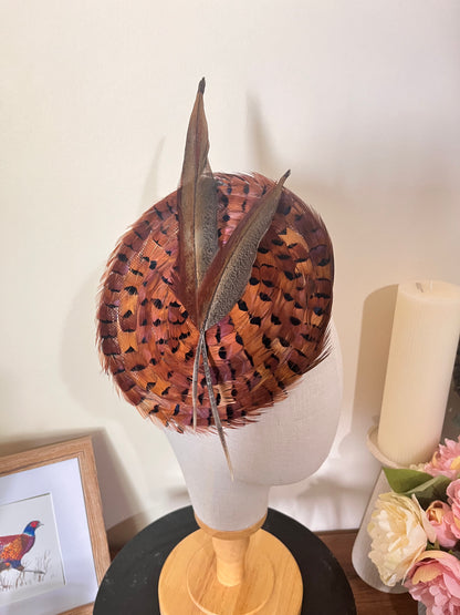 Pheasant Feather Fascinator