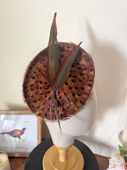 Pheasant Feather Fascinator