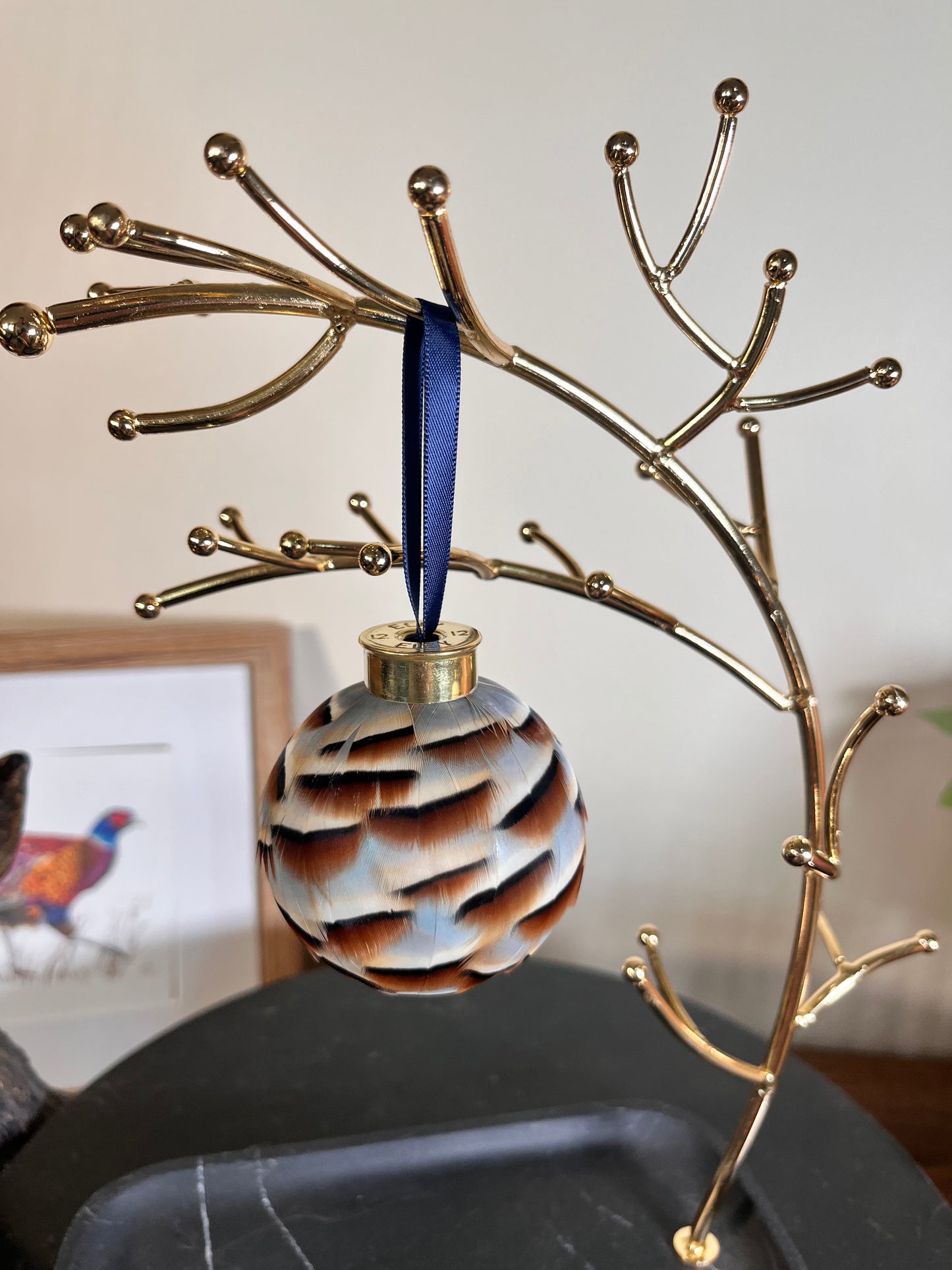 Partridge Feather Bauble