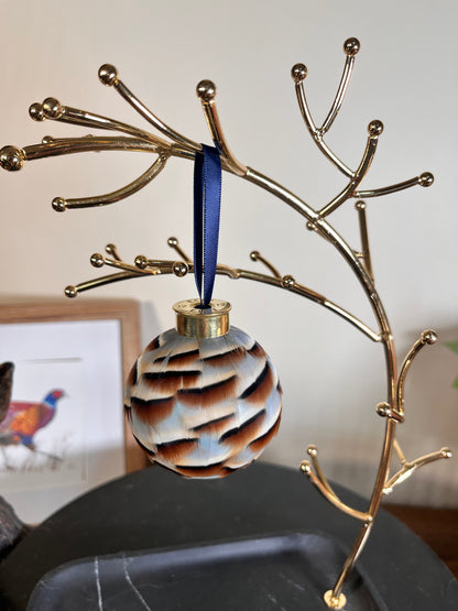 Partridge Feather Bauble