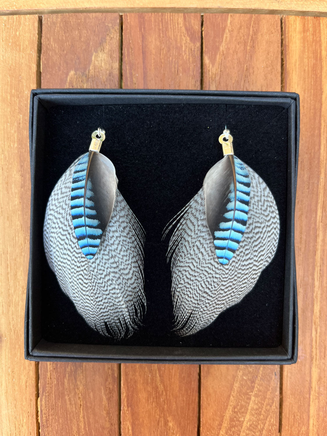 The Elizabeth, Feather Earrings