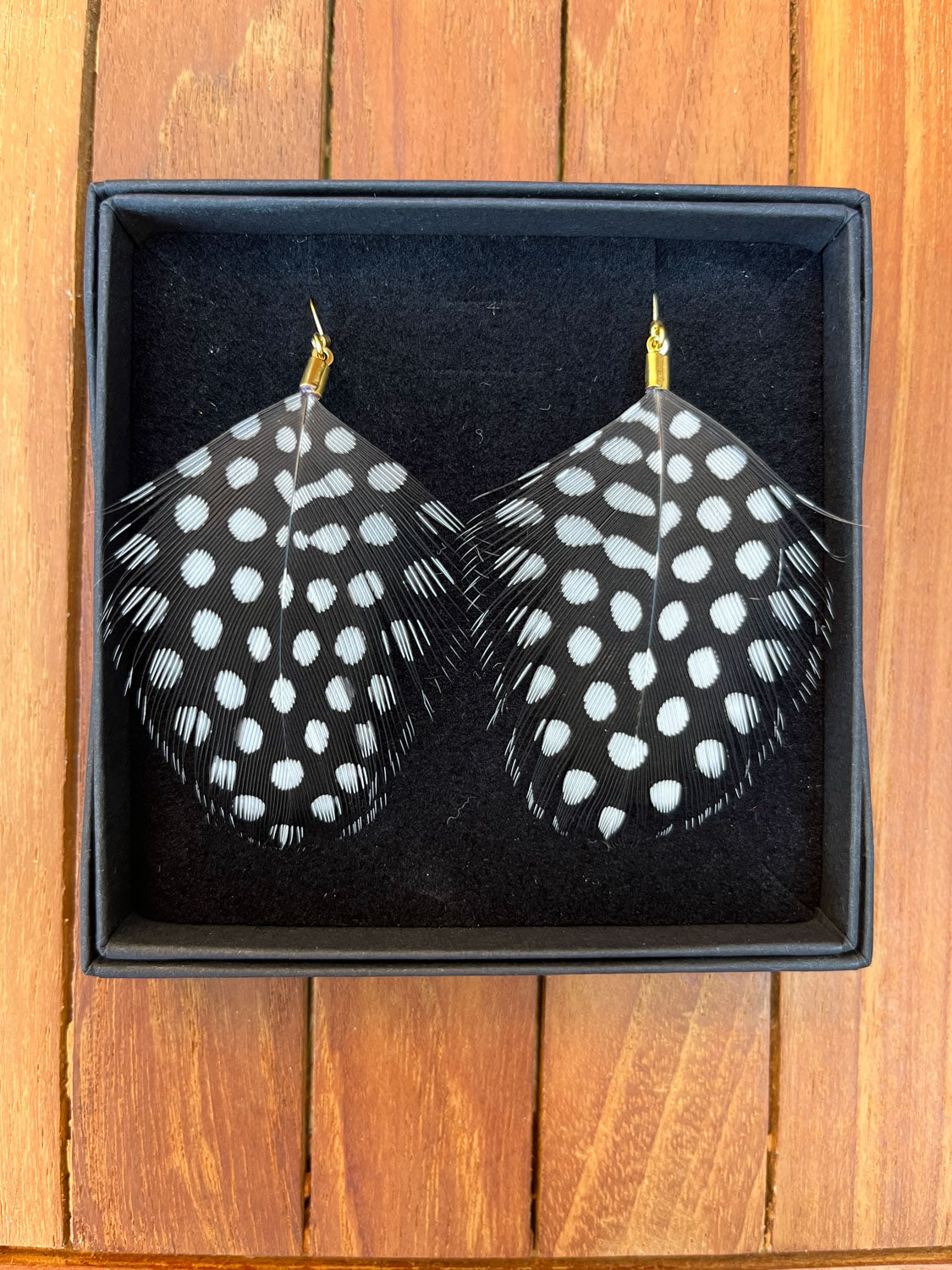 The Elizabeth, Feather Earrings