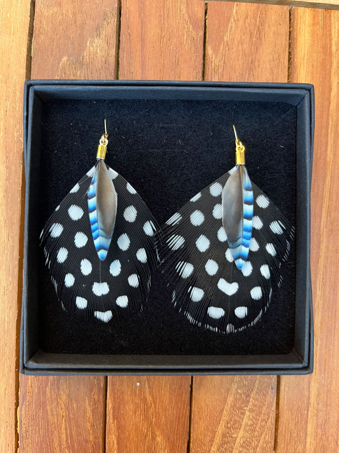 The Elizabeth, Feather Earrings