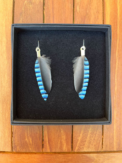 The Elizabeth, Feather Earrings