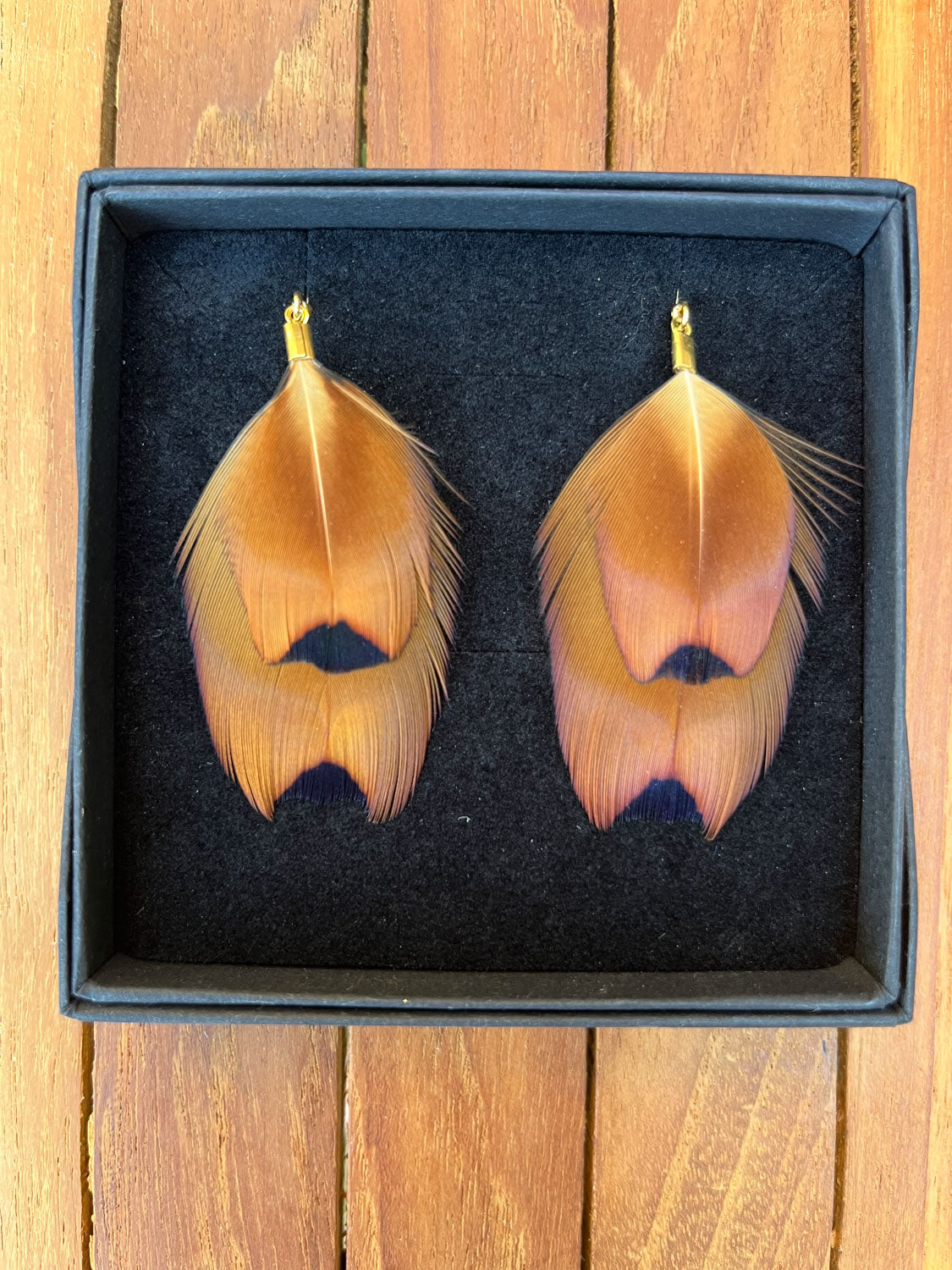 The Elizabeth, Feather Earrings