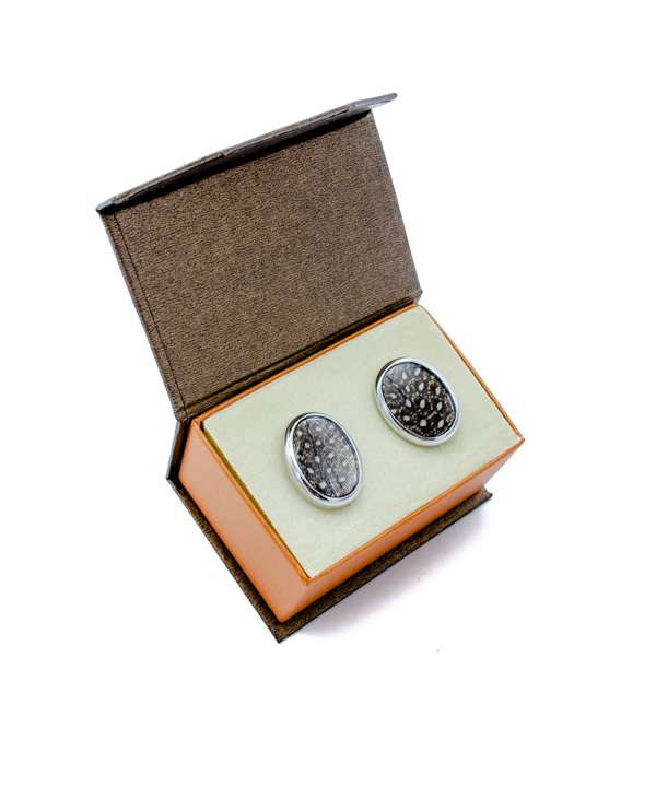 Guinea Fowl Cufflinks