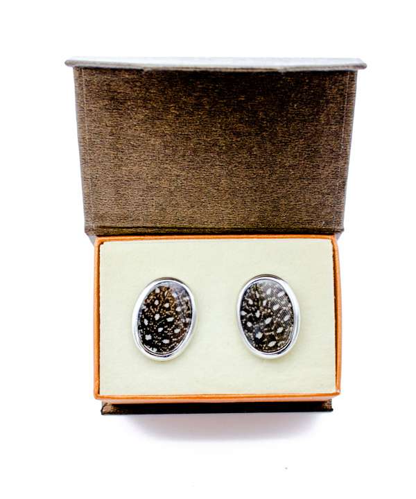 Guinea Fowl Cufflinks