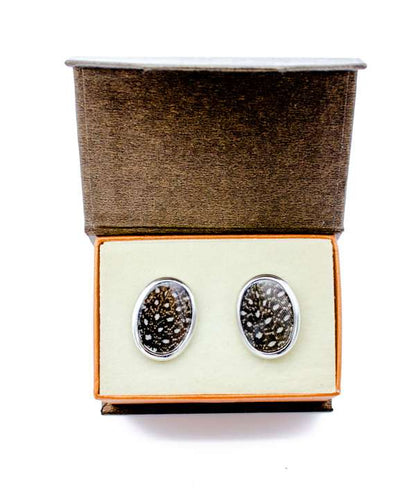 Guinea Fowl Cufflinks