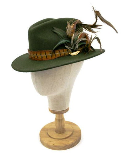 Fedora Hat Green Fancy Dress Hats Segolike Mens Fedora Hat Derby