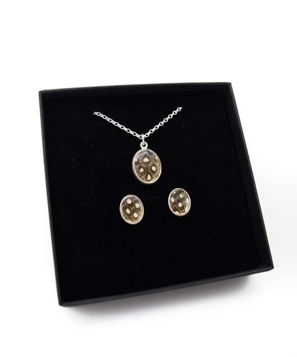 Guinea Fowl Jewellery Set